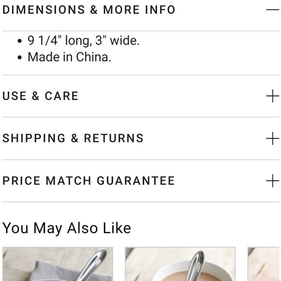 All-Clad Cook & Serve Stainless Steel 9.5" Slotted Spoon - Picture 7 of 8